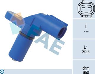 FAE 79255 - RPM Sensor, automatic transmission onlydrive.pro