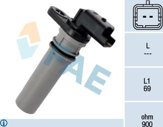 FAE 79256 - Sensor, crankshaft pulse onlydrive.pro