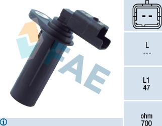 FAE 79251 - Sensor, crankshaft pulse onlydrive.pro