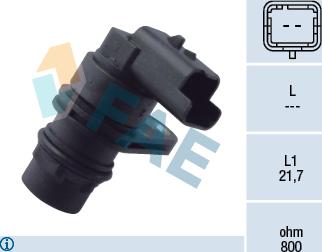 FAE 79257 - Sensor, crankshaft pulse onlydrive.pro