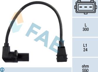 FAE 79218 - Sensor, crankshaft pulse onlydrive.pro