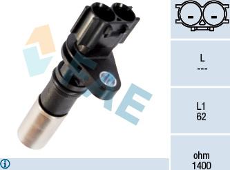 FAE 79225 - Sensor, crankshaft pulse onlydrive.pro