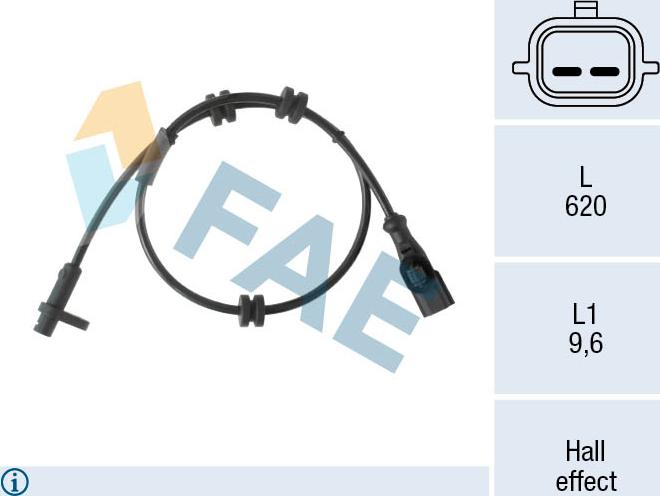 FAE 78553 - Andur, rattapöörete arv onlydrive.pro