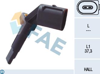 FAE 78090 - Sensor, wheel speed onlydrive.pro