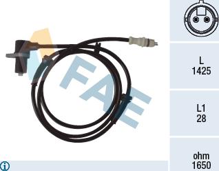 FAE 78067 - ABS-anturi onlydrive.pro