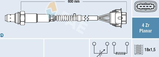 FAE 77613 - Lambda jutiklis onlydrive.pro