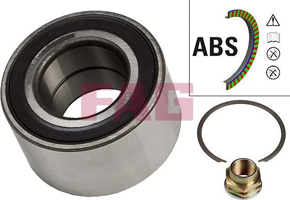 FAG 713 6909 50 - Bearing Kit, wheel hub onlydrive.pro