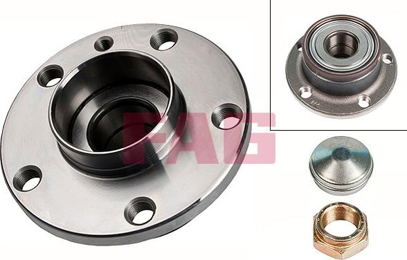 FAG 713 6909 80 - Bearing Kit, wheel hub onlydrive.pro