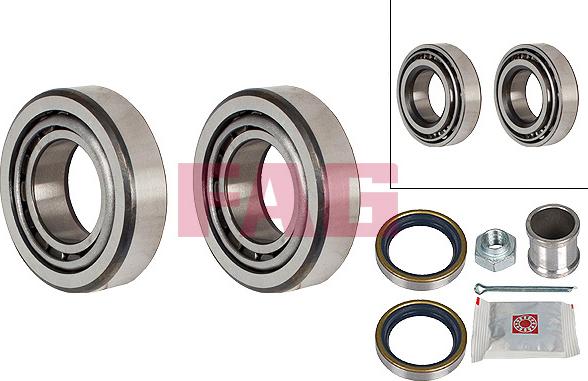 FAG 713 6902 10 - Bearing Kit, wheel hub onlydrive.pro