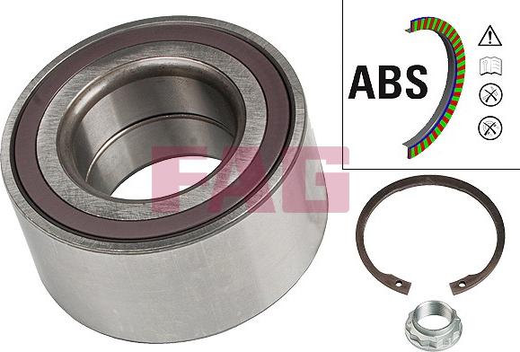 FAG 713 6494 20 - Bearing Kit, wheel hub onlydrive.pro