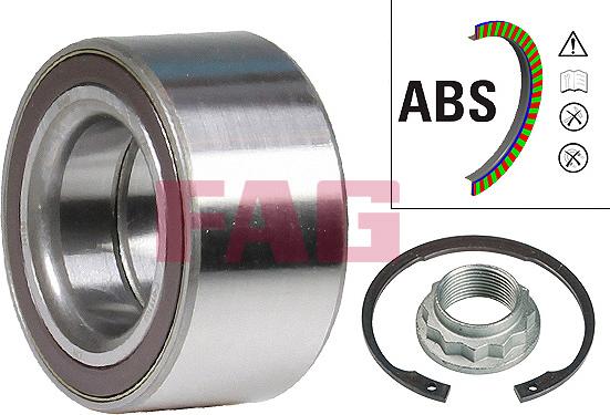 FAG 713 6495 50 - Bearing Kit, wheel hub onlydrive.pro