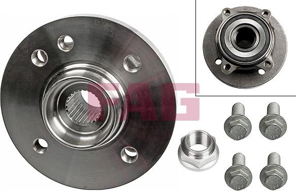 FAG 713 6493 50 - Bearing Kit, wheel hub onlydrive.pro