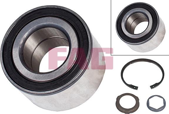 FAG 713 6492 50 - Bearing Kit, wheel hub onlydrive.pro