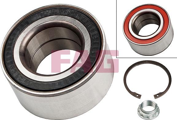 FAG 713 6492 80 - Bearing Kit, wheel hub onlydrive.pro