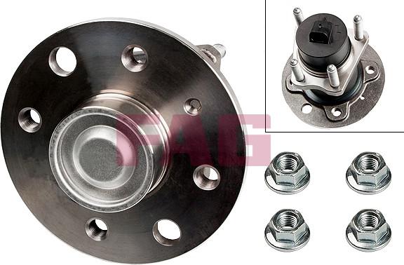 FAG 713 6445 60 - Bearing Kit, wheel hub onlydrive.pro