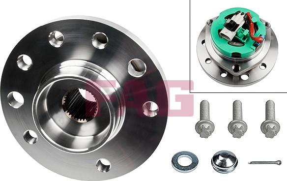 FAG 713 6440 60 - Bearing Kit, wheel hub onlydrive.pro