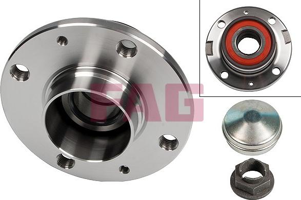 FAG 713 6448 40 - Bearing Kit, wheel hub onlydrive.pro