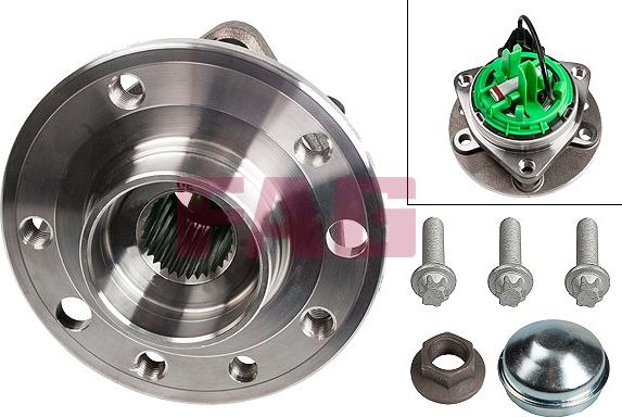 FAG 713 6442 80 - Bearing Kit, wheel hub onlydrive.pro