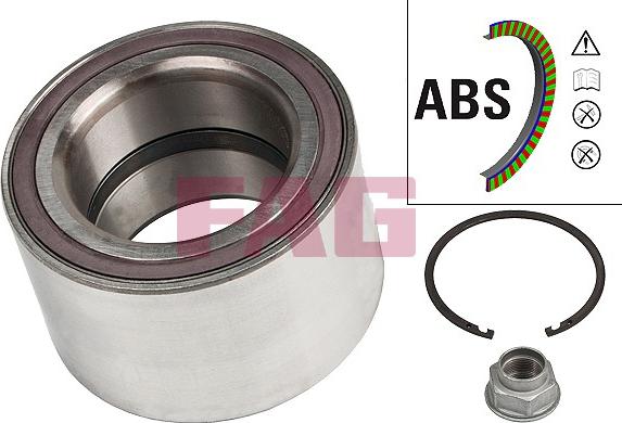 FAG 713 6450 40 - Bearing Kit, wheel hub onlydrive.pro