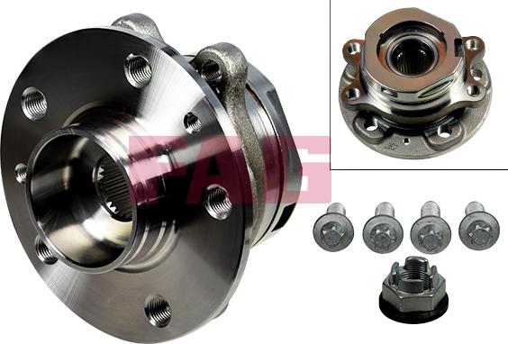 FAG 713 6451 90 - Bearing Kit, wheel hub onlydrive.pro