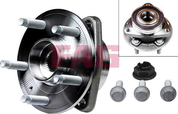 FAG 713 6452 00 - Bearing Kit, wheel hub onlydrive.pro