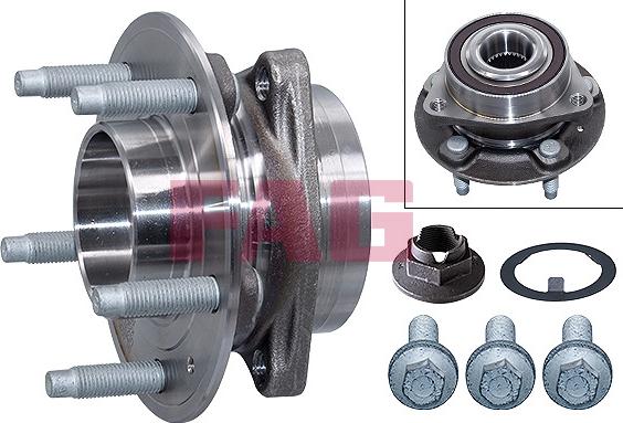 FAG 713 6452 20 - Bearing Kit, wheel hub onlydrive.pro