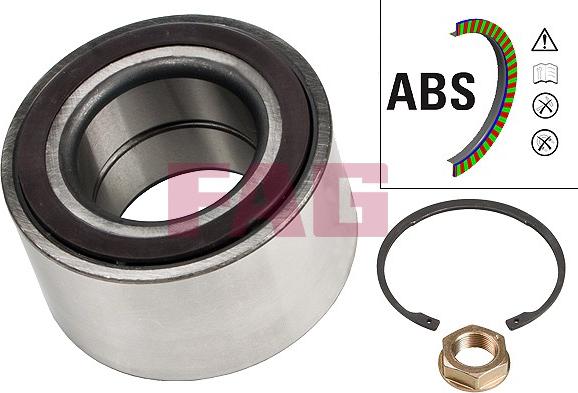 FAG 713 6405 00 - Bearing Kit, wheel hub onlydrive.pro