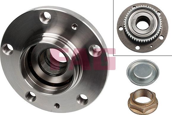 FAG 713 6505 50 - Bearing Kit, wheel hub onlydrive.pro