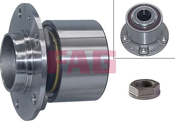 FAG 713 6506 80 - Bearing Kit, wheel hub onlydrive.pro