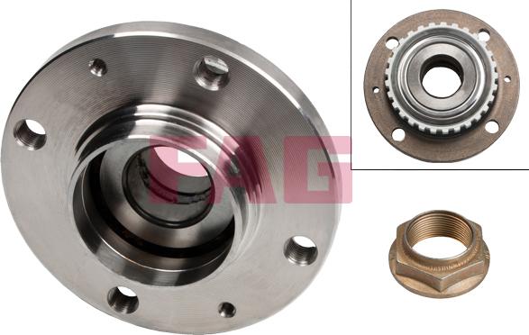 FAG 713 6500 20 - Bearing Kit, wheel hub onlydrive.pro