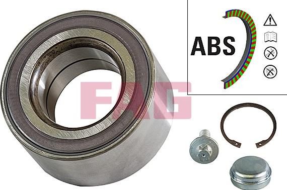 FAG 713 6680 80 - Bearing Kit, wheel hub onlydrive.pro