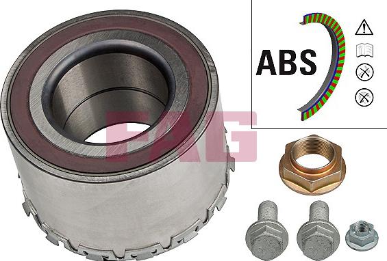 FAG 713 6680 30 - Bearing Kit, wheel hub onlydrive.pro