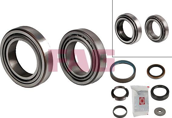 FAG 713 6675 20 - Bearing Kit, wheel hub onlydrive.pro