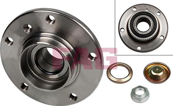 FAG 713 6670 60 - Bearing Kit, wheel hub onlydrive.pro