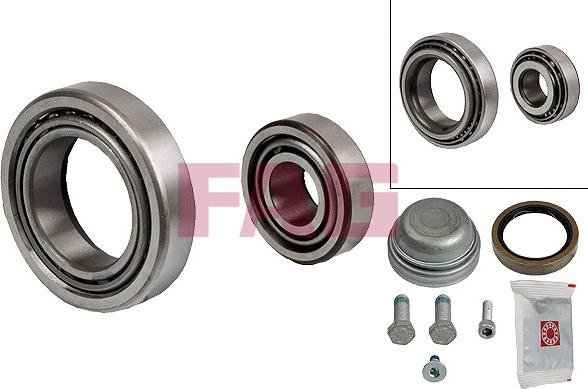 FAG 713 6673 60 - Bearing Kit, wheel hub onlydrive.pro