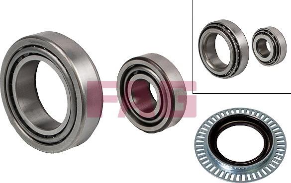 FAG 713 6677 60 - Bearing Kit, wheel hub onlydrive.pro