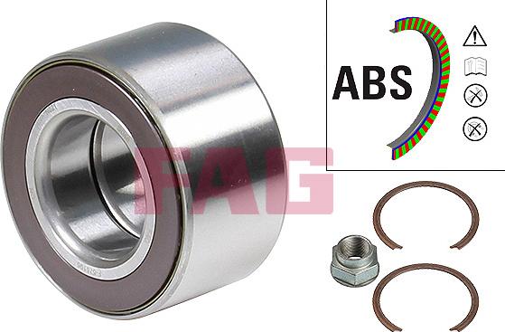 FAG 713 6064 00 - Bearing Kit, wheel hub onlydrive.pro