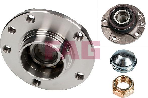 FAG 713 6064 20 - Bearing Kit, wheel hub onlydrive.pro