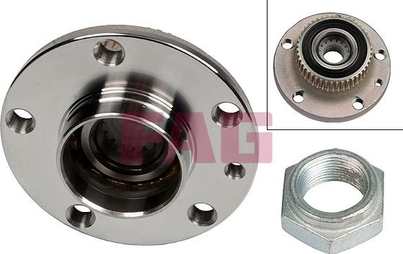 FAG 713 6060 60 - Bearing Kit, wheel hub onlydrive.pro