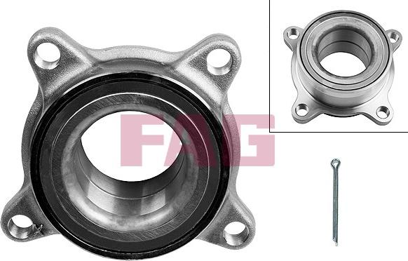 FAG 713 6198 60 - Комплект подшипника, ступицы колеса onlydrive.pro