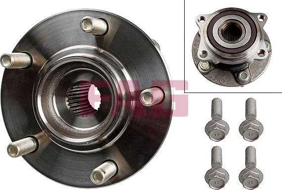 FAG 713 6198 00 - Bearing Kit, wheel hub onlydrive.pro