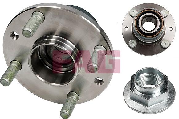 FAG 713 6155 10 - Bearing Kit, wheel hub onlydrive.pro