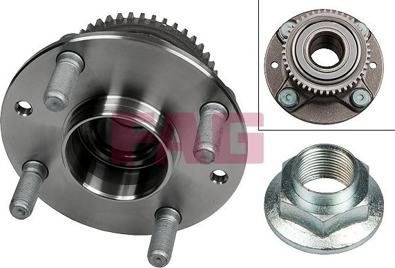 FAG 713 6155 30 - Bearing Kit, wheel hub onlydrive.pro