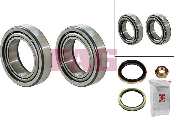 FAG 713 6151 50 - Bearing Kit, wheel hub onlydrive.pro