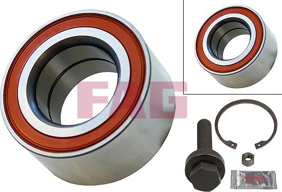 FAG 713 6104 50 - Bearing Kit, wheel hub onlydrive.pro