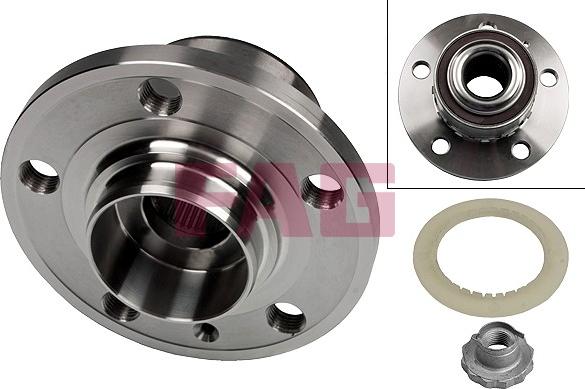 FAG 713 6104 70 - Bearing Kit, wheel hub onlydrive.pro