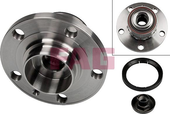 FAG 713 6105 70 - Bearing Kit, wheel hub onlydrive.pro