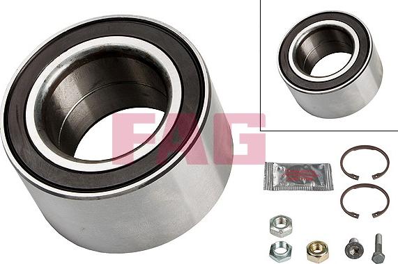 FAG 713 6101 60 - Bearing Kit, wheel hub onlydrive.pro