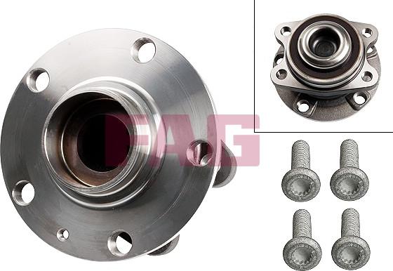 FAG 713 6108 10 - Bearing Kit, wheel hub onlydrive.pro