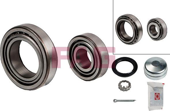 FAG 713 6102 40 - Bearing Kit, wheel hub onlydrive.pro